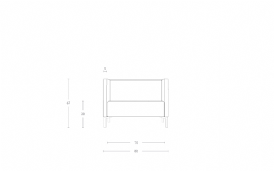 Dimensoes do produto poltrona slim